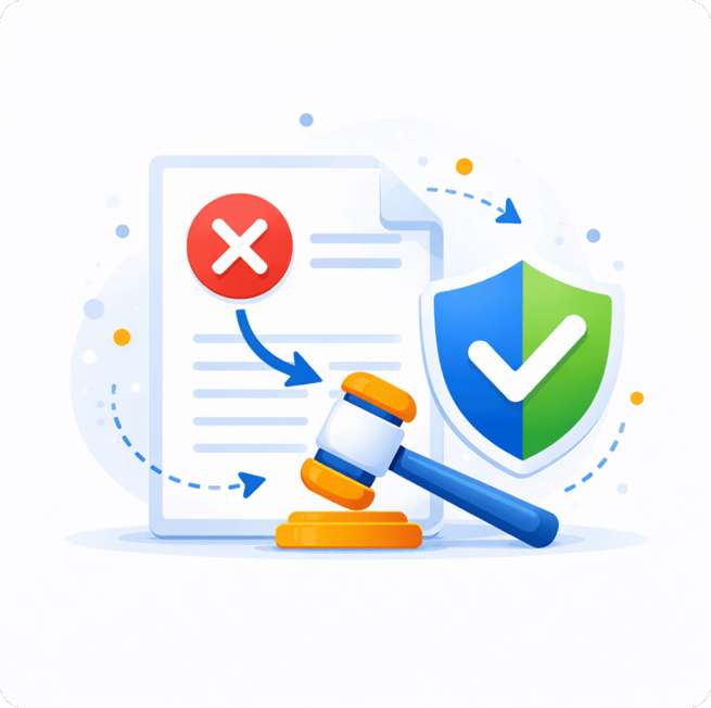 Handling compliance errors
